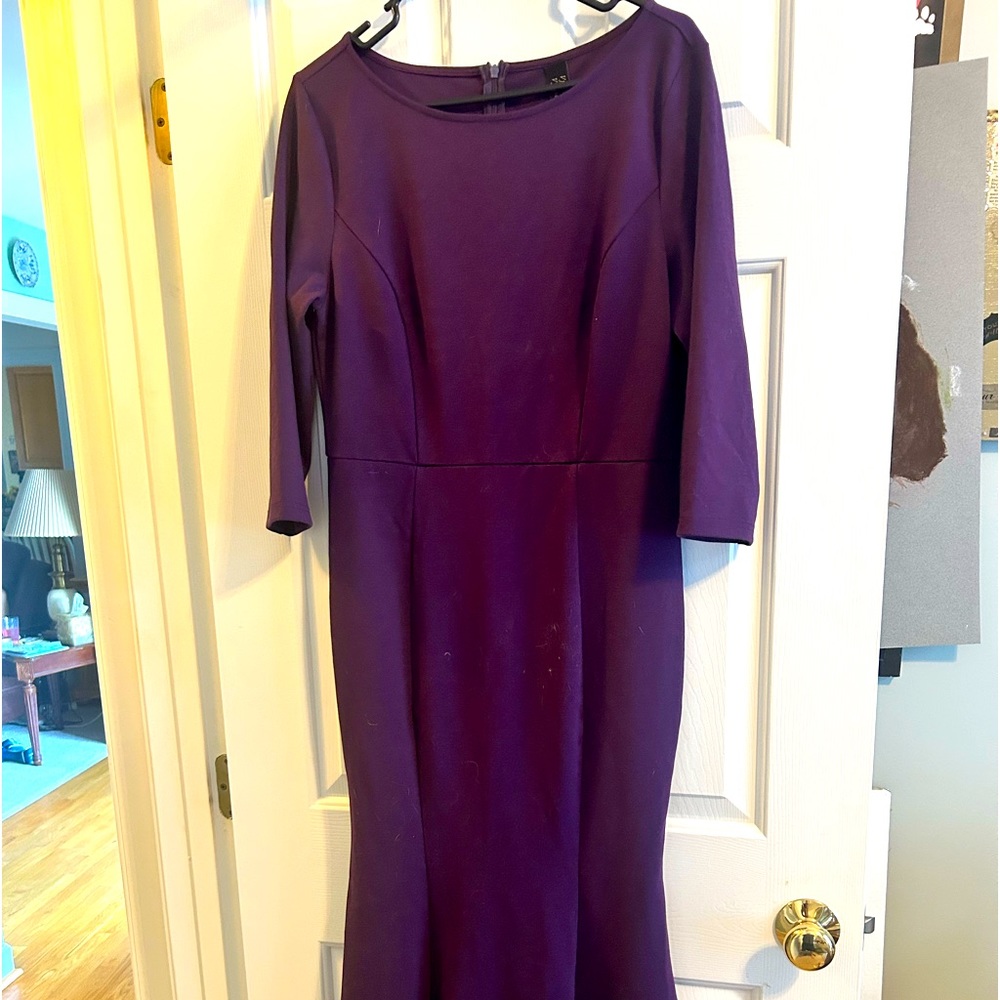 Vpshow purple evening dress size large